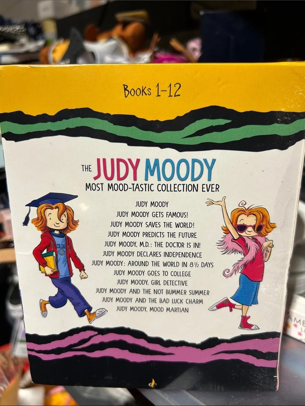 Judy Moody Book Set - Colorful Multicolor Spines